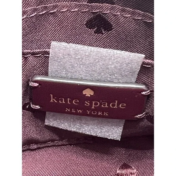 Kate Spade Chelsea The Little Better Medium Wristlet Pouch Wallet Deep Berry NWT - Picture 7 of 9